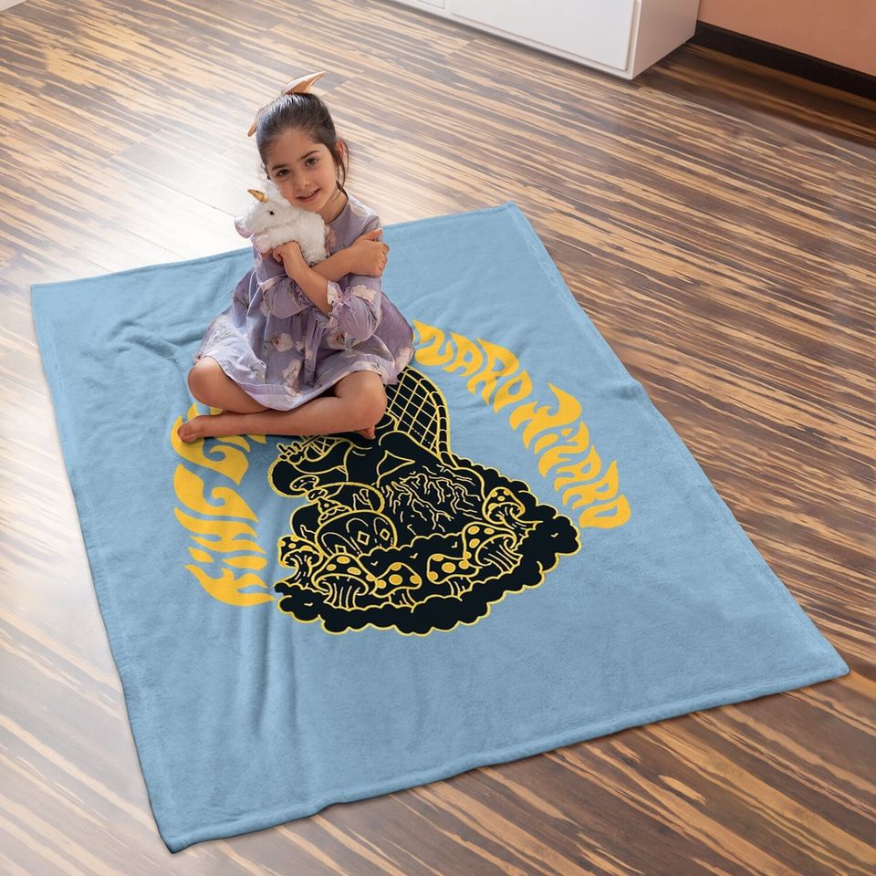 King Gizzard The Lizard Gift Wizard Baby Blanket