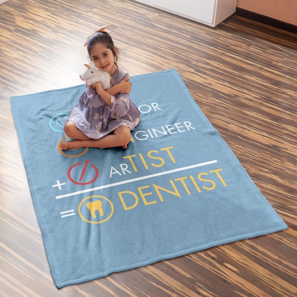 Doctor Engineer Artist Dentist Baby Blanket