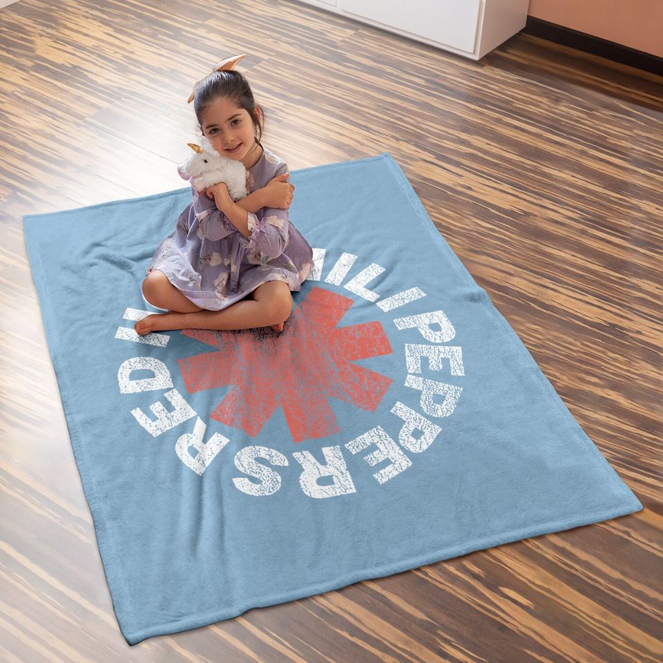 Red Hot Chili Peppers Classic Asterisk Baby Blanket