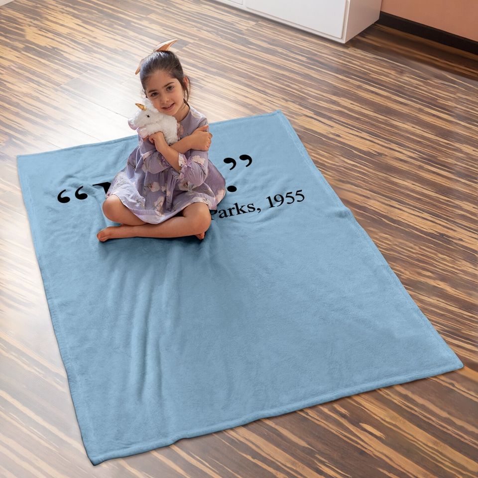 Nah Rosa Parks 1955 Baby Blanket