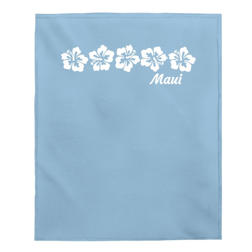 Maui Hawaii Baby Blanket