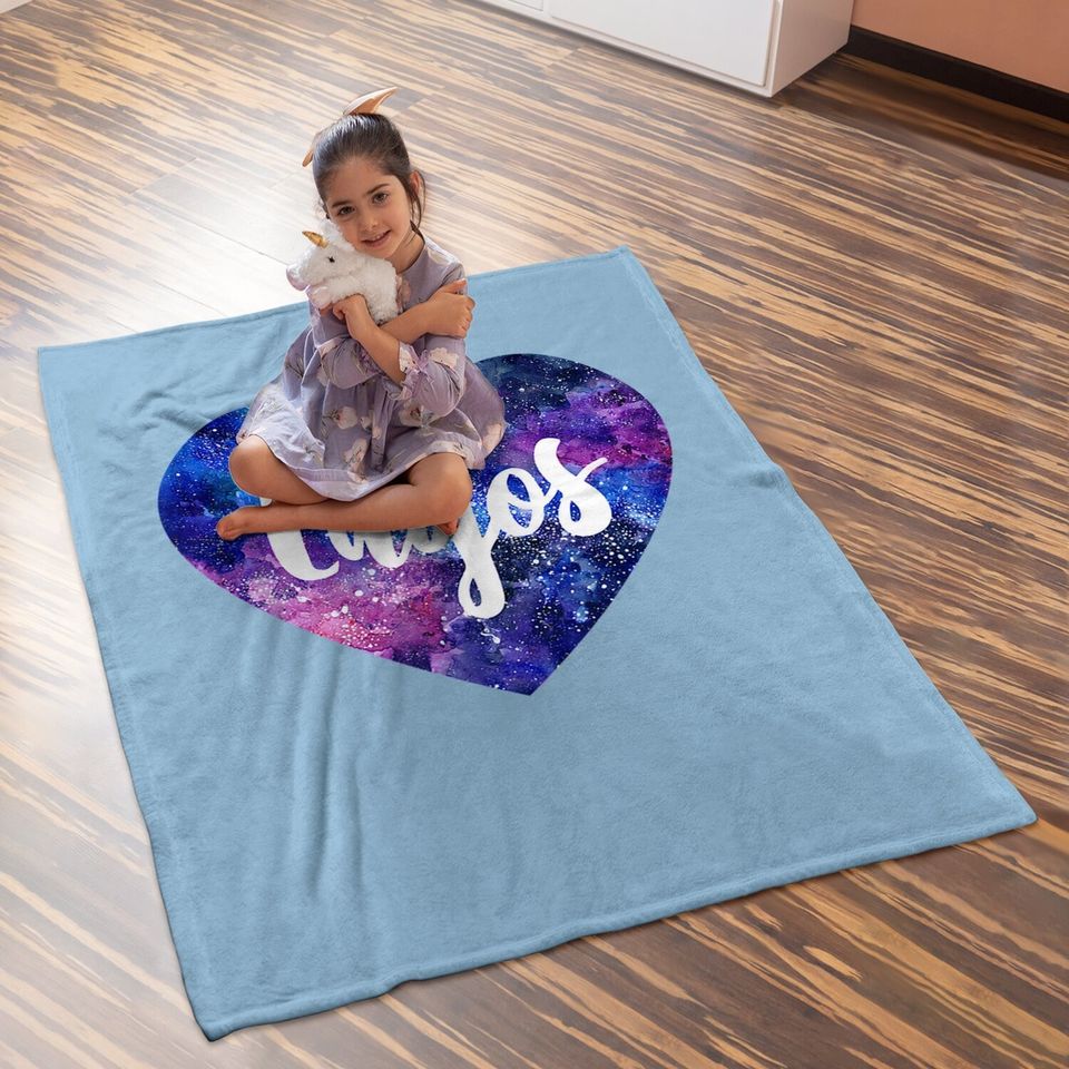 I Love Lagos Space Galaxy Baby Blanket