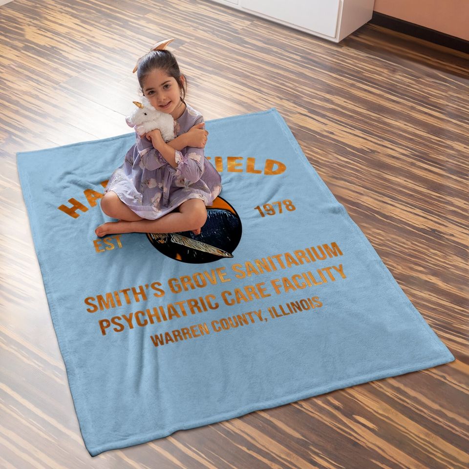 Haddonfield Est 1978 Smith's Grove Sanitarium Baby Blanket
