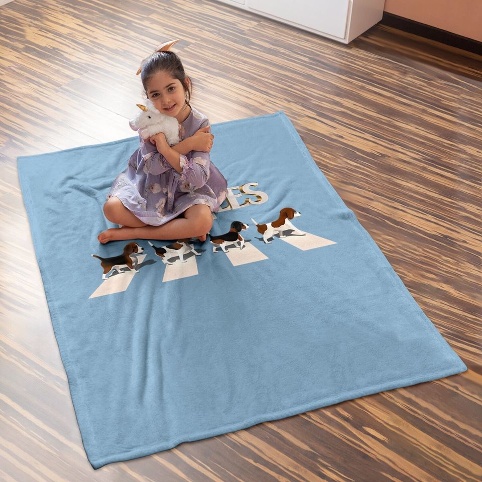 The Beagles Premium Baby Blanket