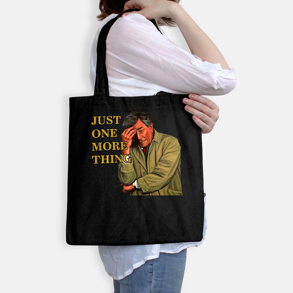 Columbo Just One More Thing Detective Unisex Tote Bag