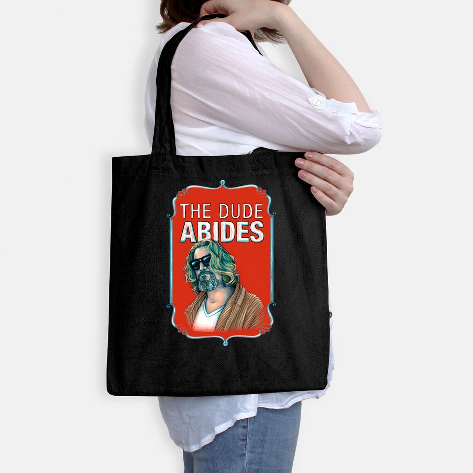 The Big Lebowski The Dude Abides Unisex Tote Bag