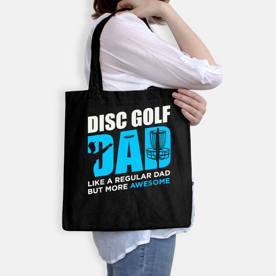 Disc Golf Vintage Funny Disc Golfing Dad Lover Player Gift Tote Bag