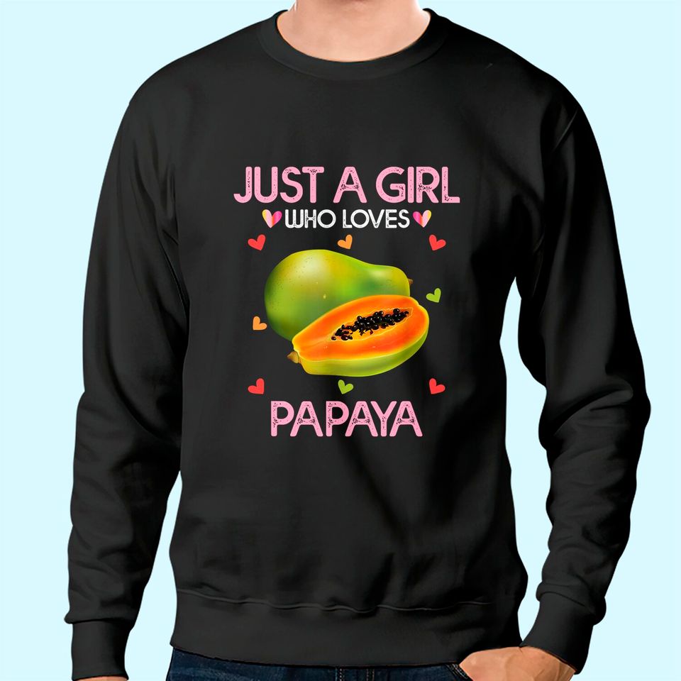 Papaya Fruit Sweatshirt