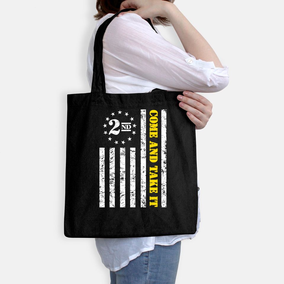 2nd Amendment Betsy Ross Flag 2A Libertarian Republican Tote Bag
