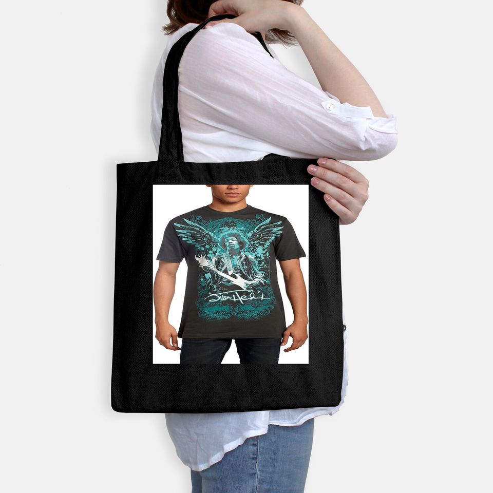 Men's Jimi Hendrix Wings Tote Bag