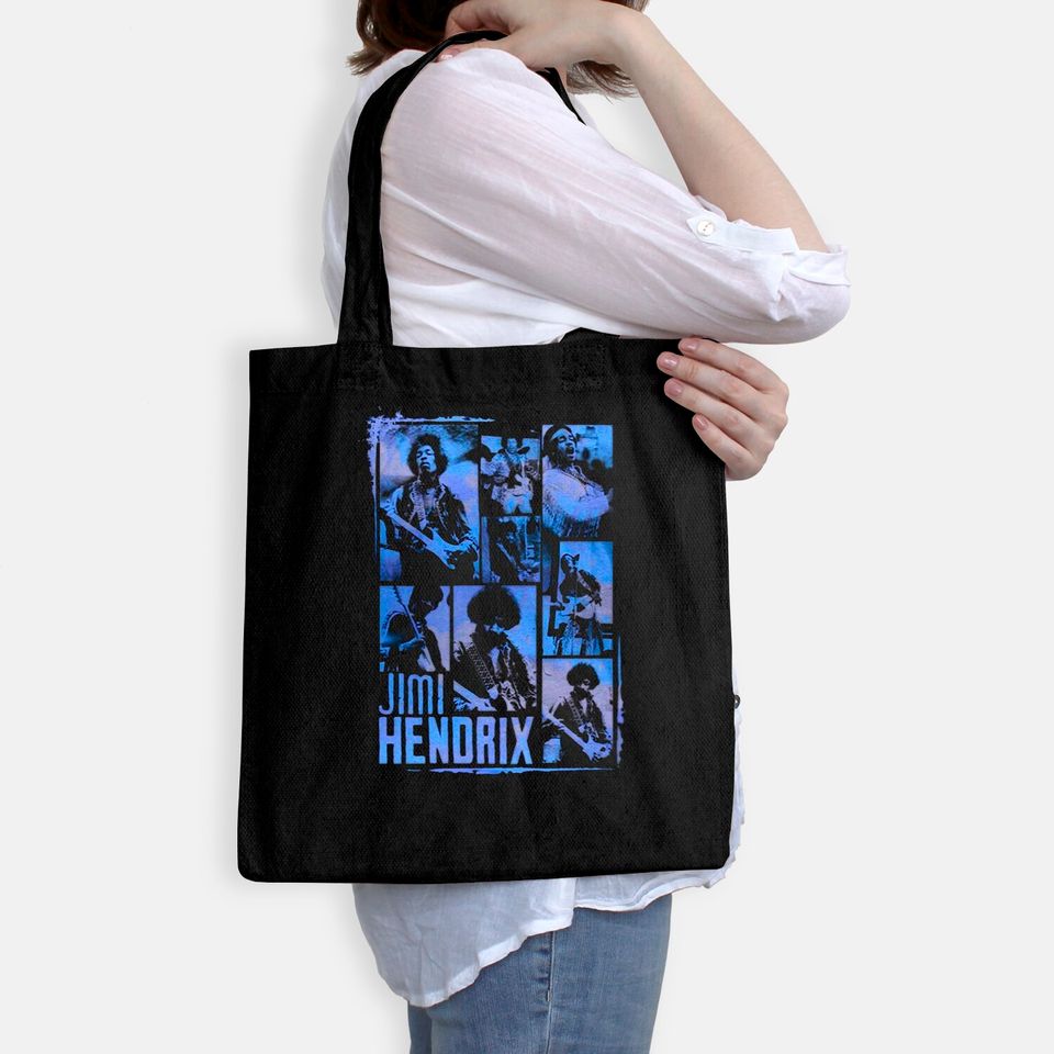 Jimi Hendrix - Boxes Tote Bag