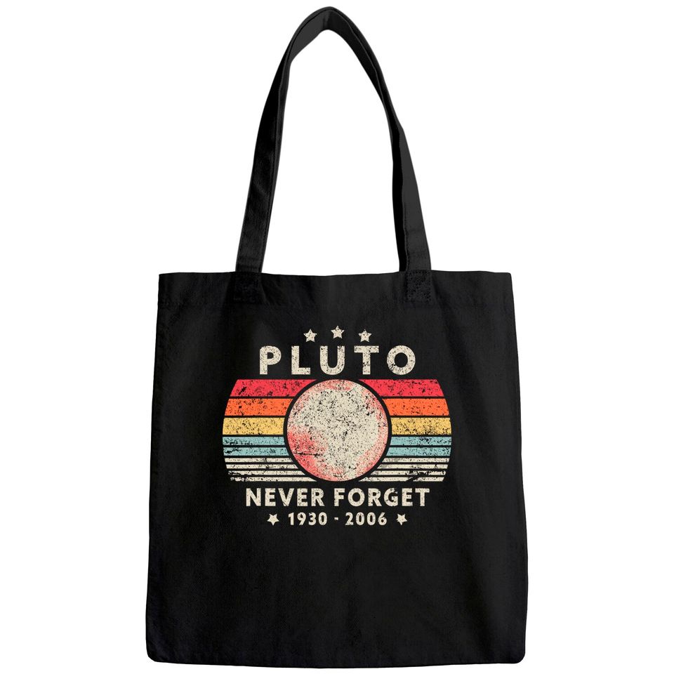 Retro Style Space Never Tote Bag