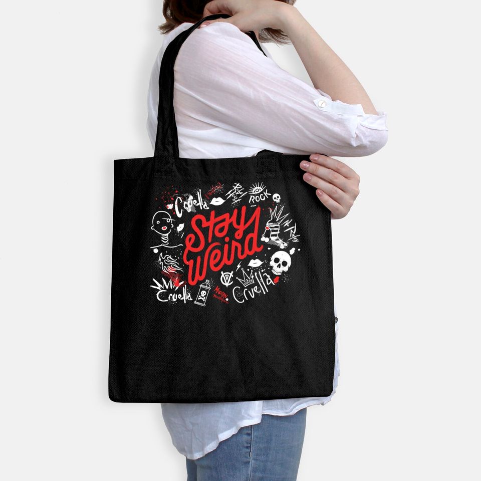 Cruella Stay Weird Tote Bag