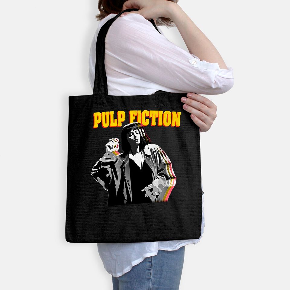 Nirvan Pulp Fiction Mia Wallace  Unisex Tote Bag