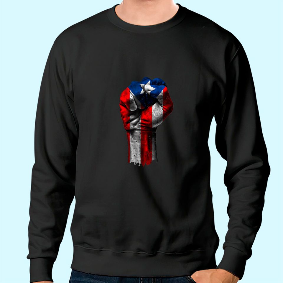 Puerto Rico Fist Sweatshirt