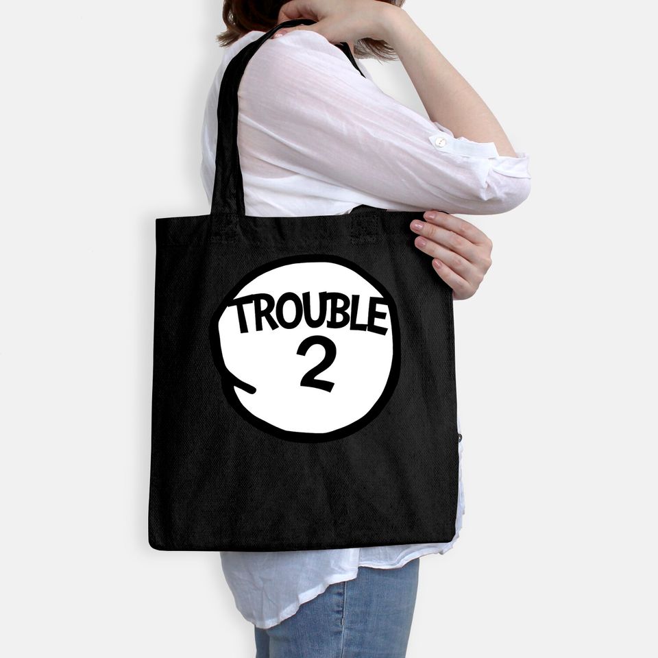 Trouble 2  Matching Group Trouble Tote Bag