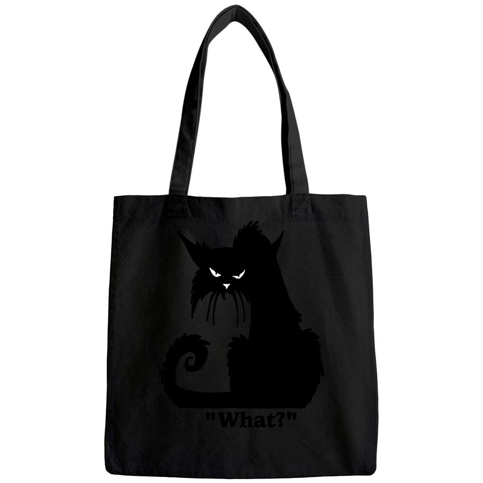 Cat What Tote Bag