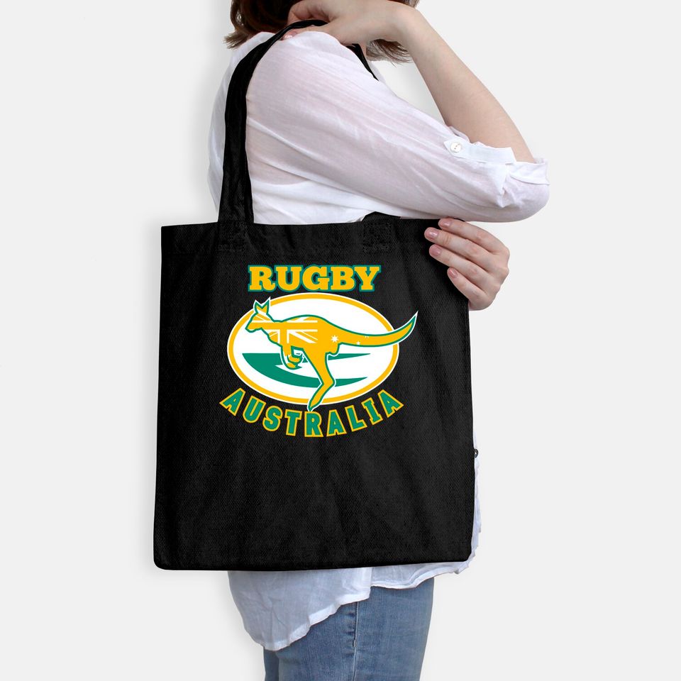Australia Rugby, Wallabies Rugby Jersey, Australian Flag Tote Bag
