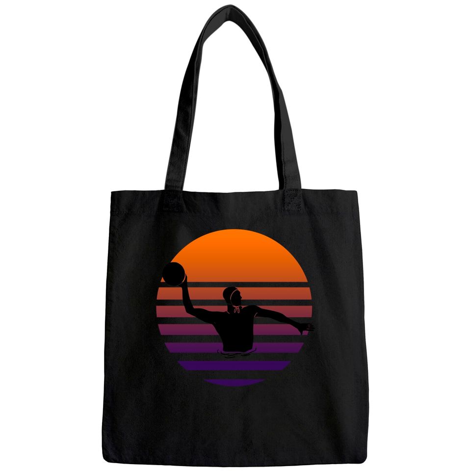 Great Water Polo Sport Motif Gift Water Ball Player Tote Bag