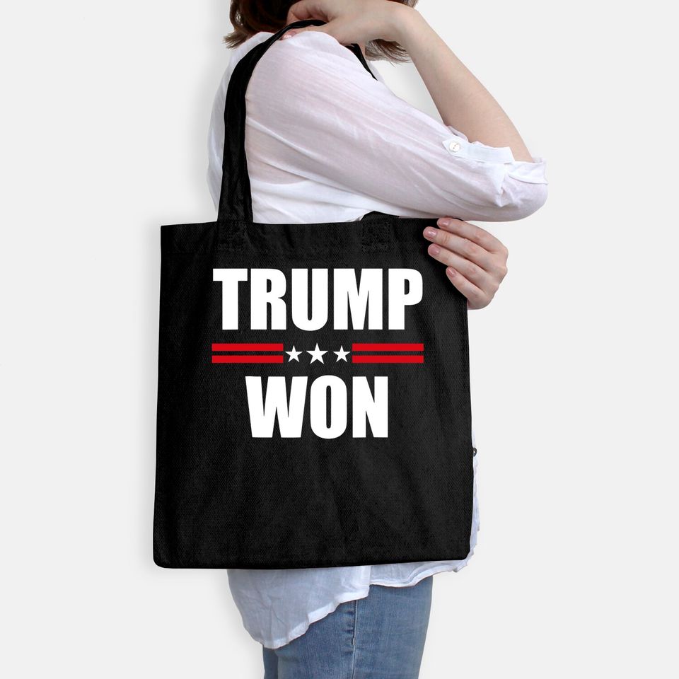 Trump Won Conservative Republican Tote Bag