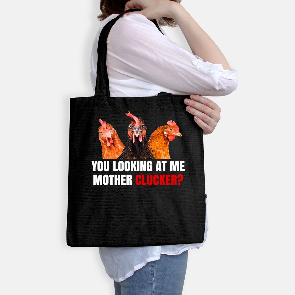 Mother Clucker Hen Humor | Chicken Tote Bag for Chicken Lovers Tote Bag