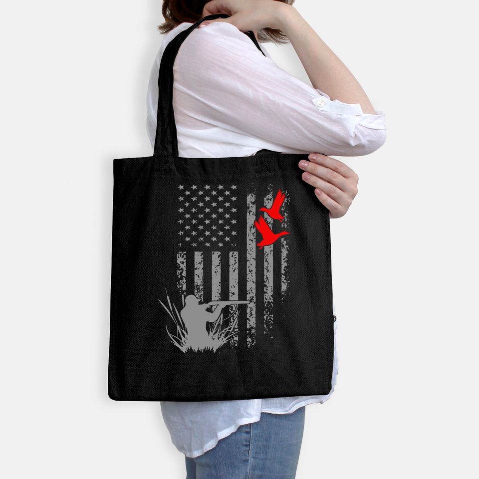 Duck Hunting Tote Bag