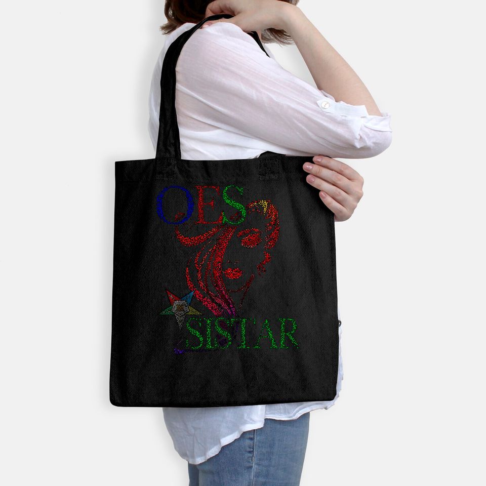 Order Of The Eastern Star OES Sistar Ritual Ring Masonic Tote Bag
