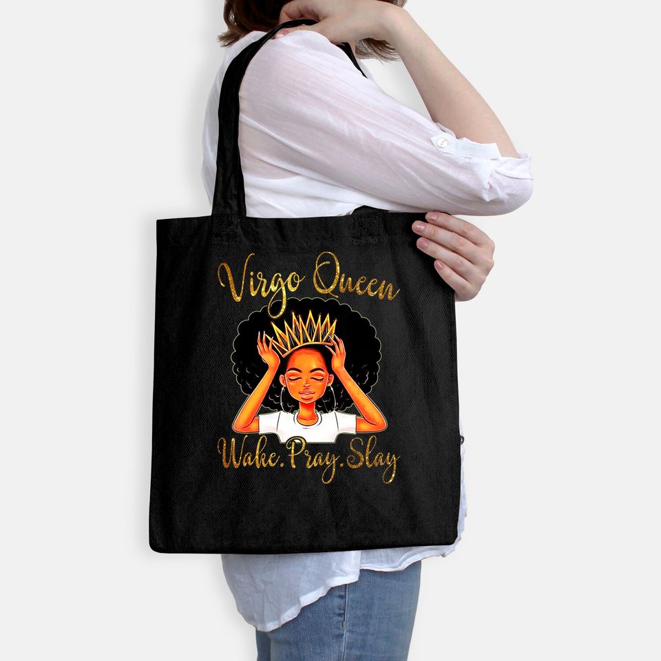 Virgo Queens Are Born in August 23 Tote Bag