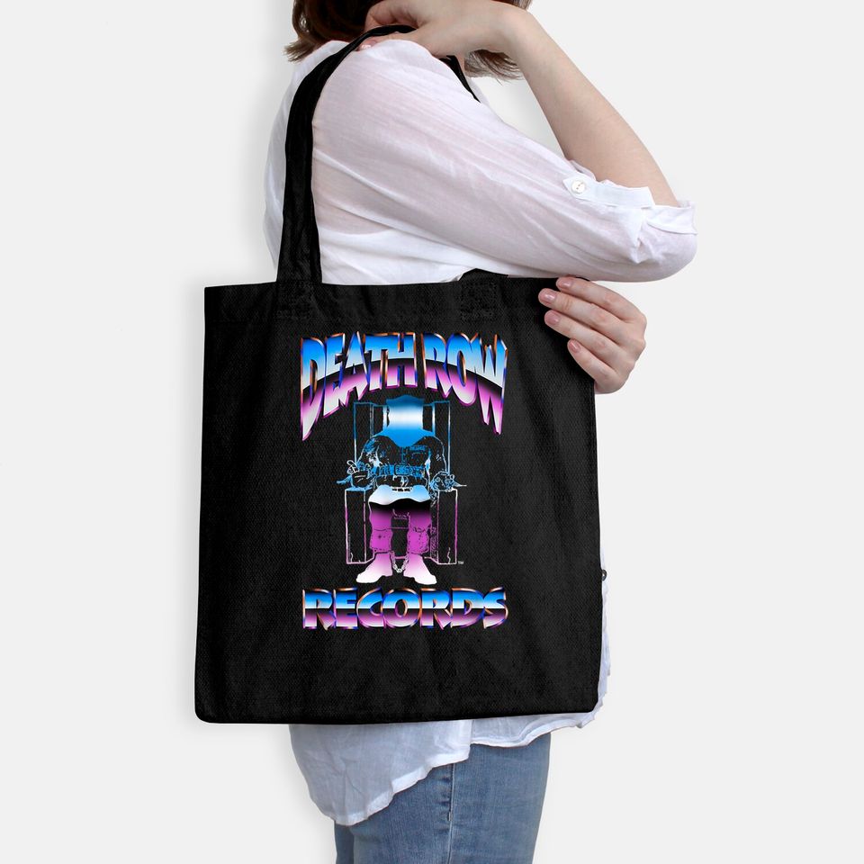 The Row Records Chrome Logo Tote Bag