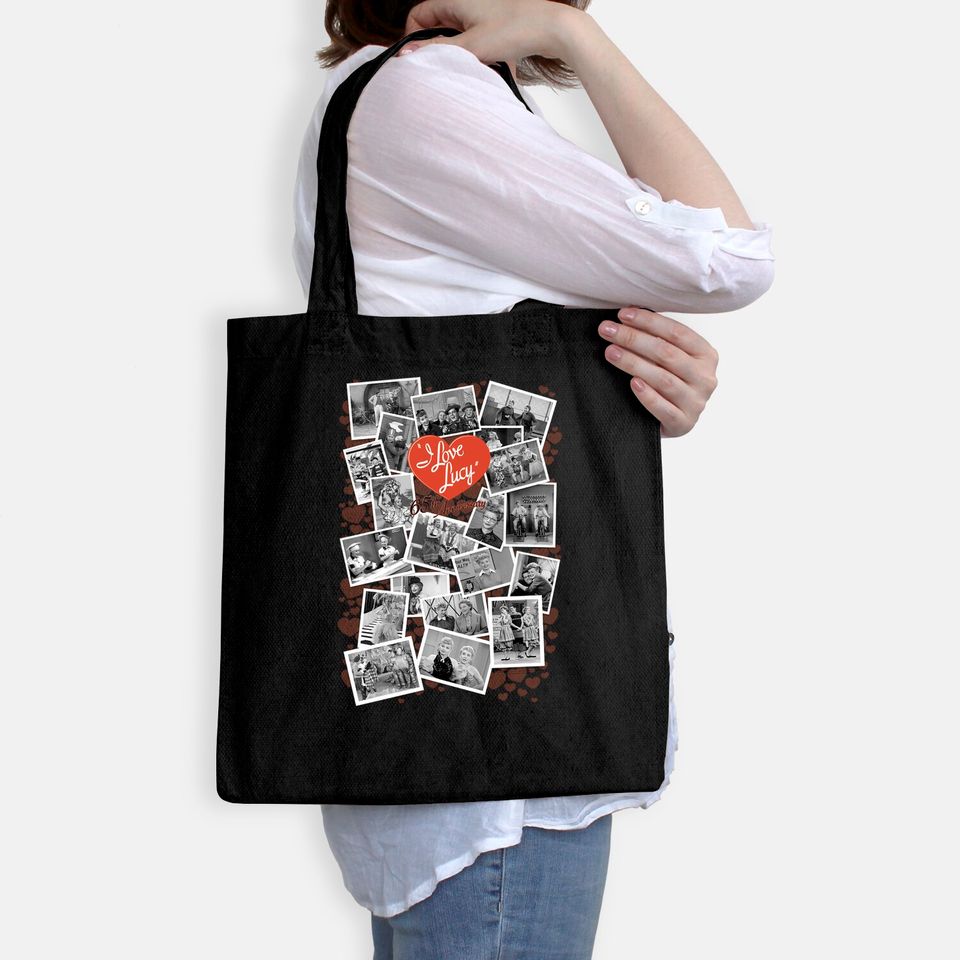 I Love Lucy 65th Anniversary Collage Tote Bag
