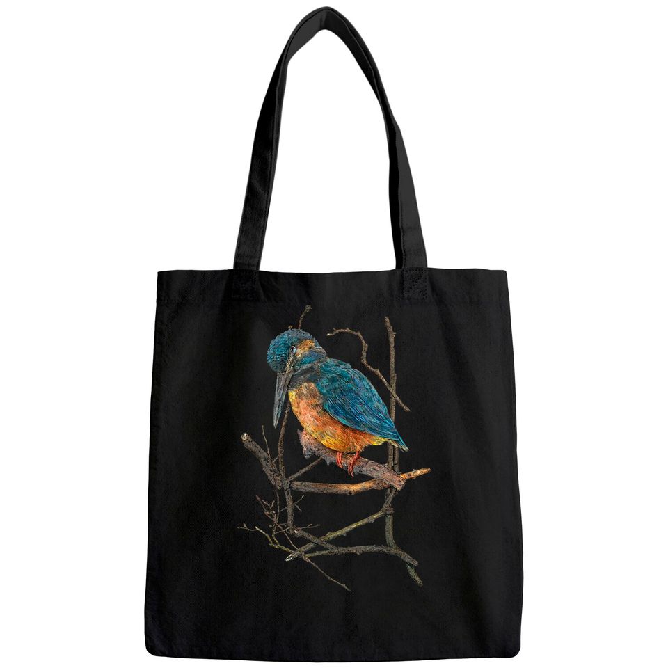 Cute Kingfisher Tote Bag