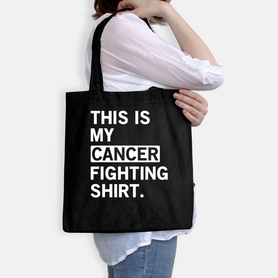 This Is My Cancer Fighting Chemo Awareness Tote Bag