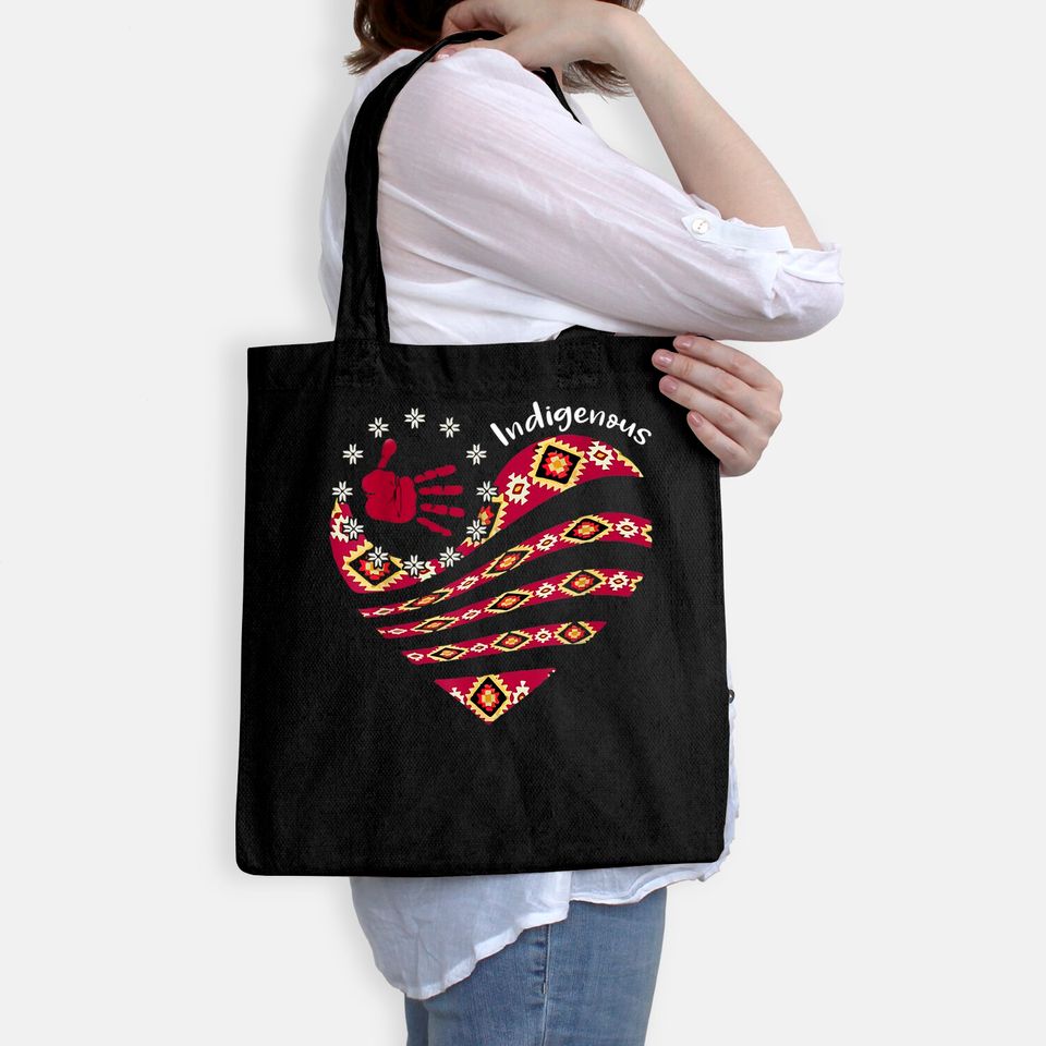 Indigenous Woman Native American Strong Tote Bag