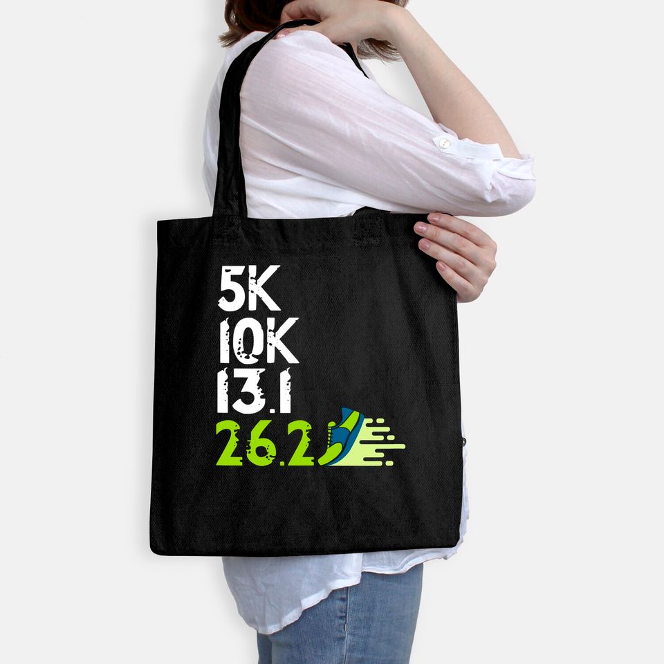Marathon Runner Gifts Running Tote Bag