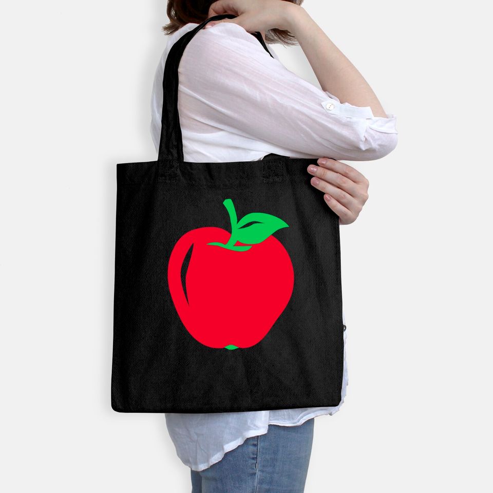 Red Apple Tote Bag