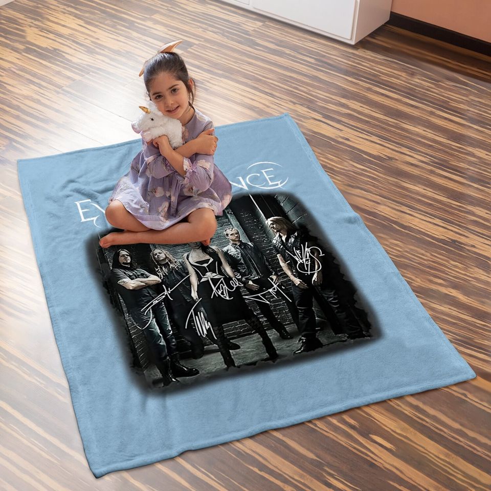 Vintage Evanescences Art Band Music Legend Baby Blanket