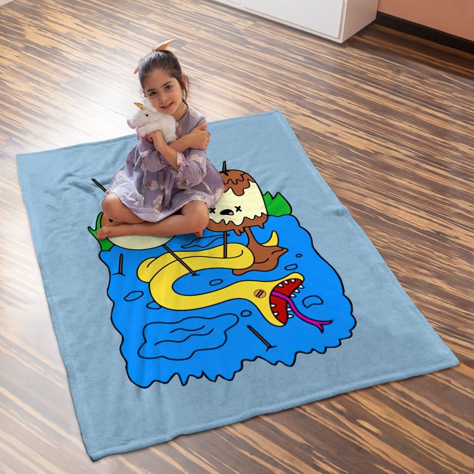 Princess Bubblegum Rock Baby Blanket