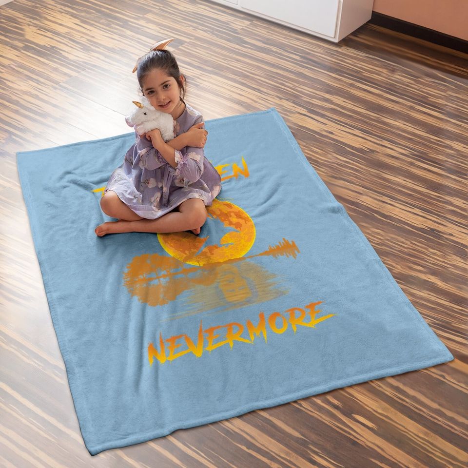 The Raven Nevermore Baby Blanket