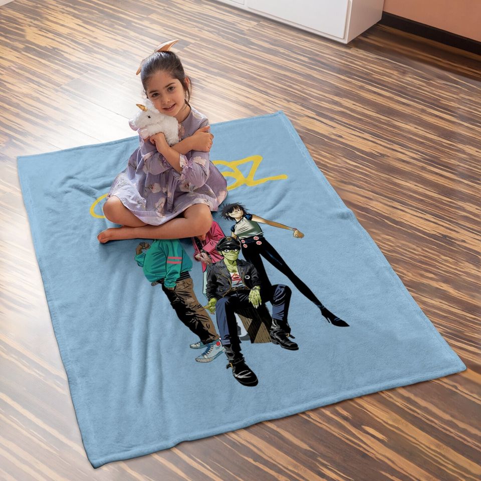 Gorillaz Baby Blanket