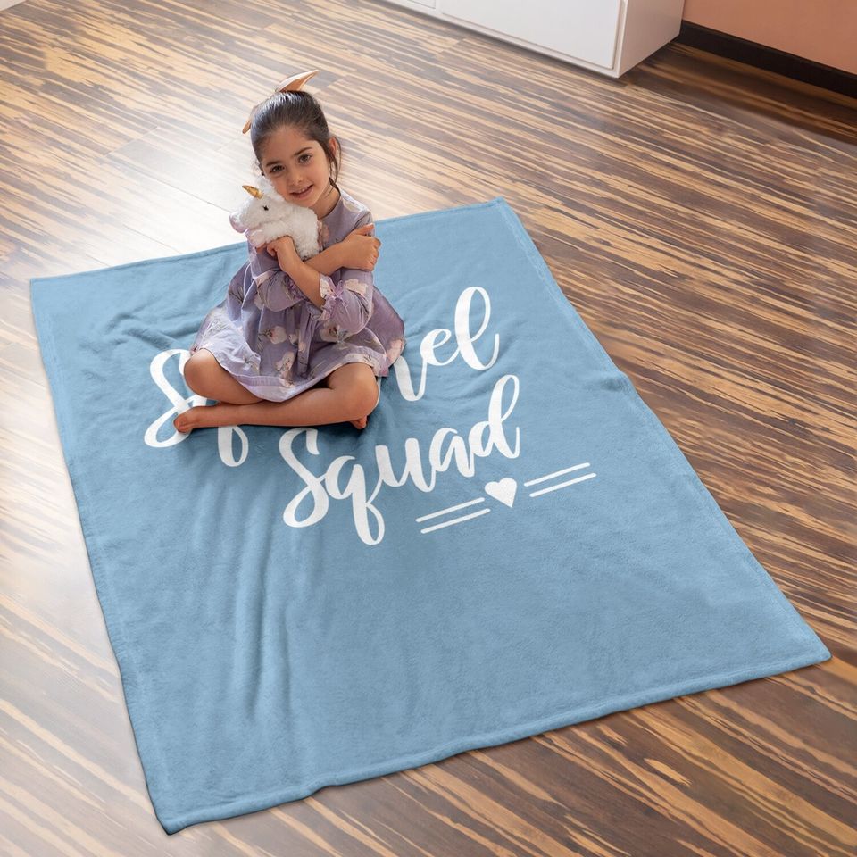 Squirrel Squad Baby Blanket