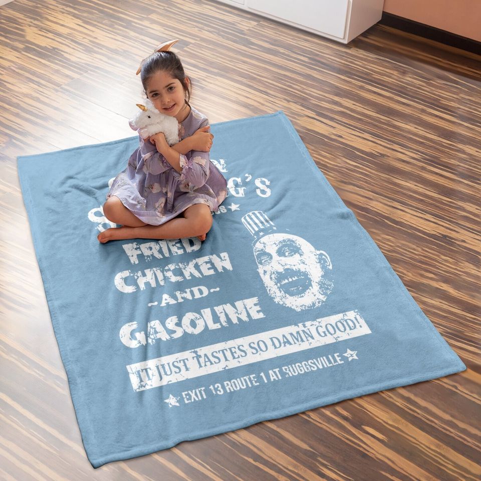 Captain Spaulding Baby Blanket