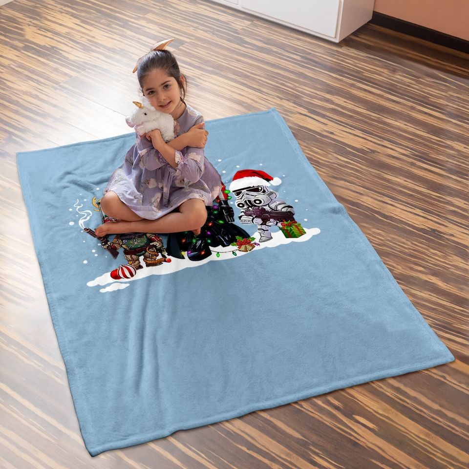 Christmas Darth Vader Baby Blanket