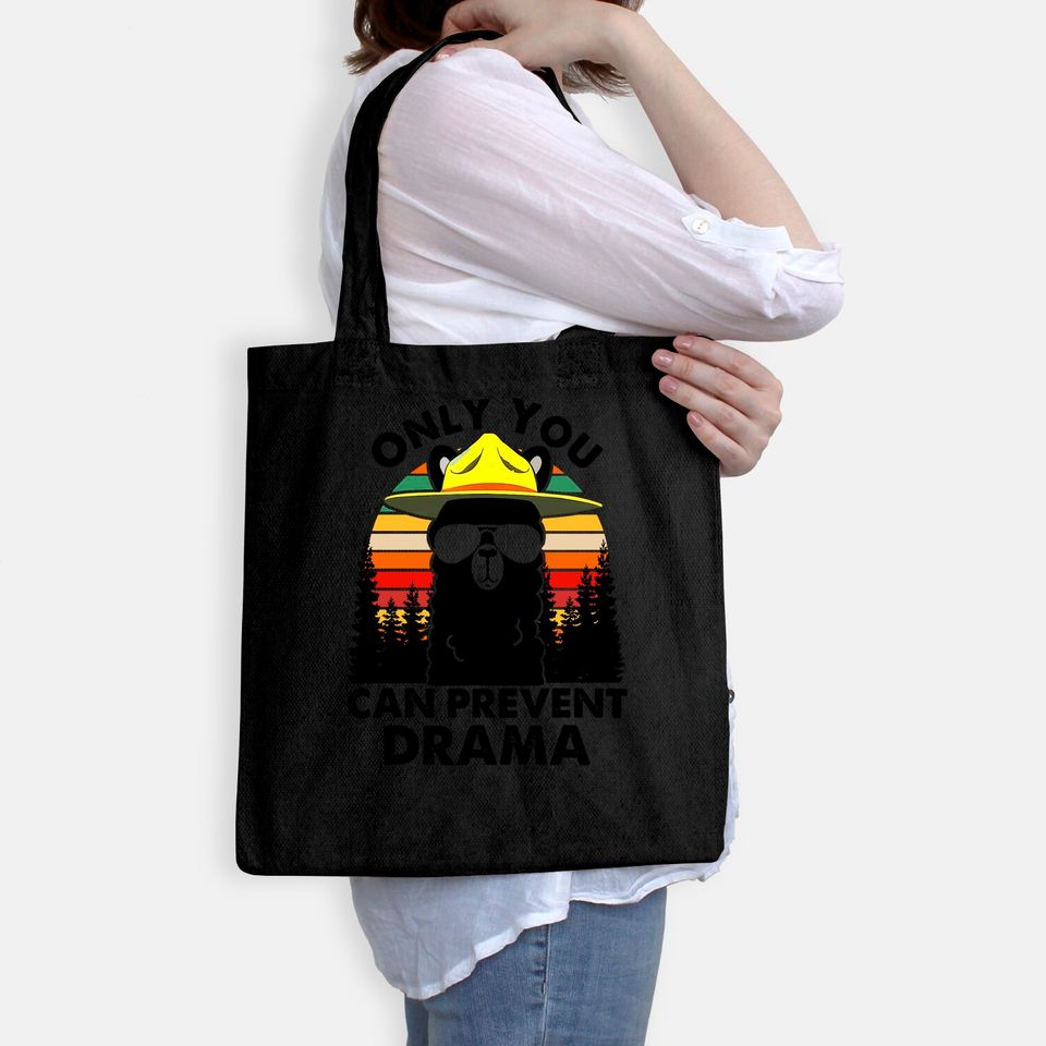 Only You Can Prevent Drama Farm Hat Tote Bag