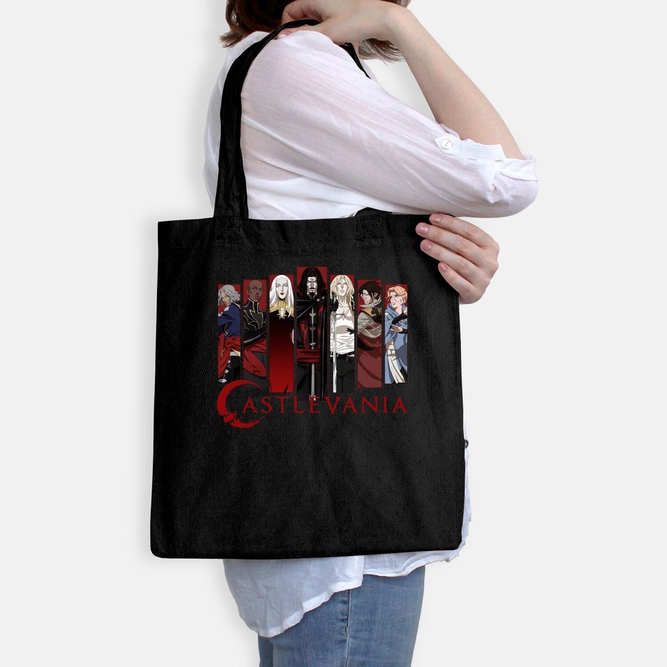 Castlevania Character Panels Tote Bag