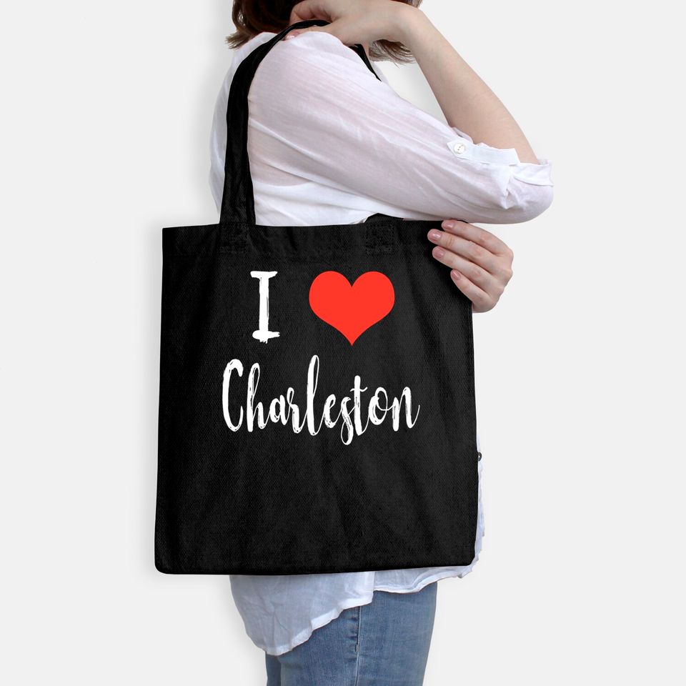 I Love Charleston Tote Bag