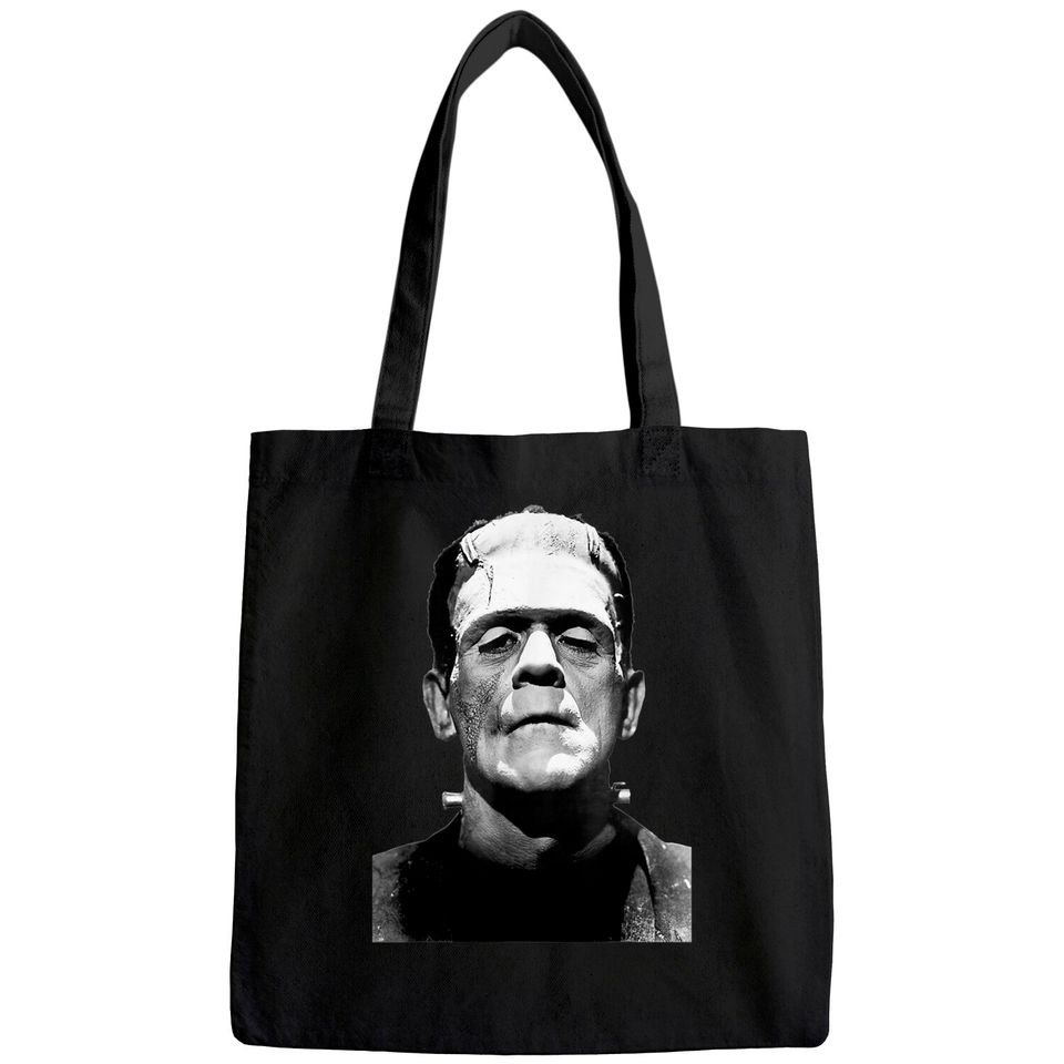 Classic Halloween Monster Horror Movie Frankenstein Monster Tote Bag