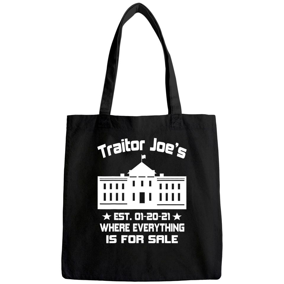 Traitor Joe's Funny Republican Political Tote Bag