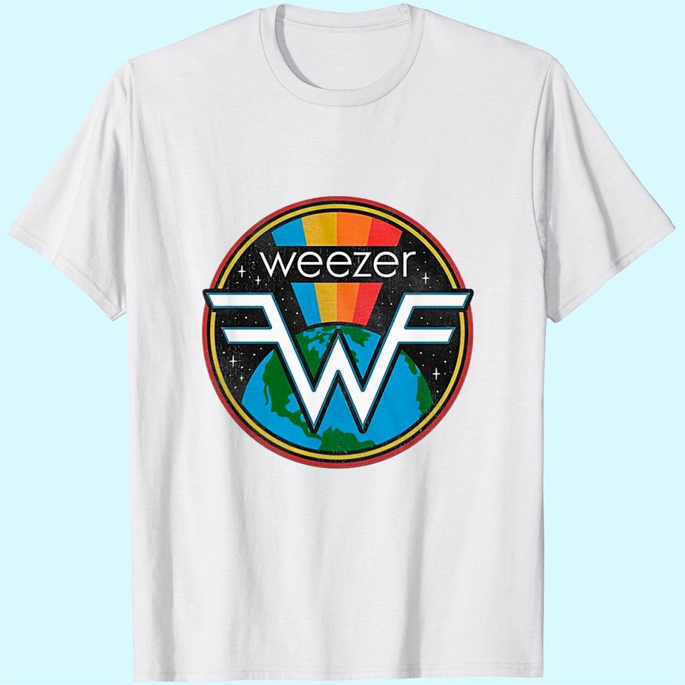 Weezer Space Graphite Heather T-Shirt