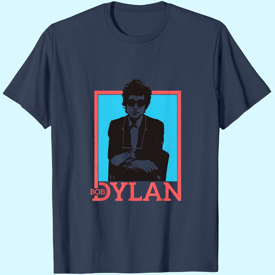 Bob Dylan Outline ly Licensed T-Shirt