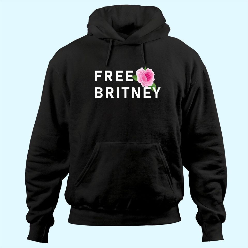 Free Britney Pink Rose Hoodie